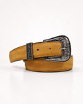Cinto Bronco piel miel 40mm