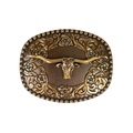 Hebilla Cuerno Dorado